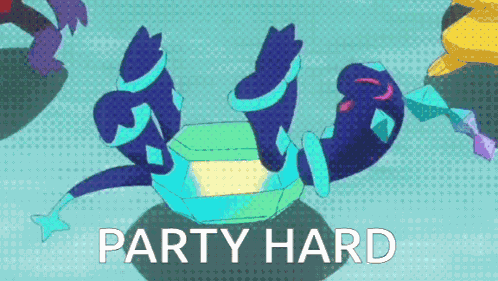 Terapagos Party Hard GIF