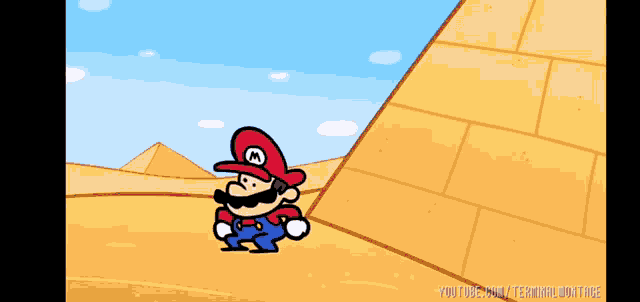 Terminal Montage Mario GIF