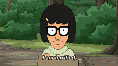 Terrified Scared GIF