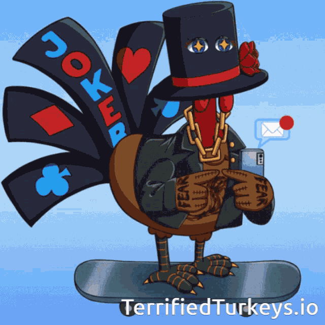 Terrified Turkeys Turkey Dinner GIF