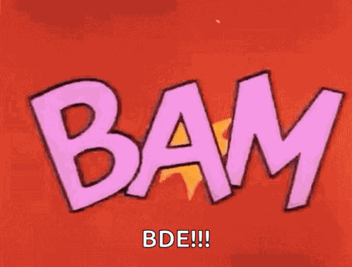 Text Gifs Bam GIF