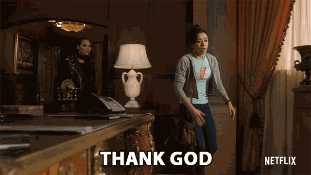 Thank God Aimee Garcia GIF