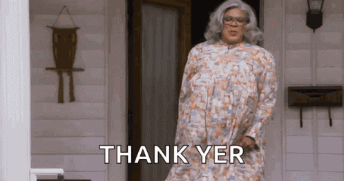 Thank Madea GIF