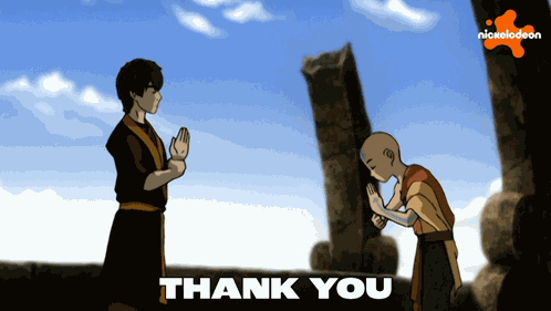 Thank You Aang GIF