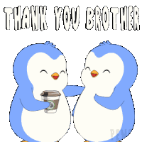 Thank You Bro Thank You Brother Sticker
