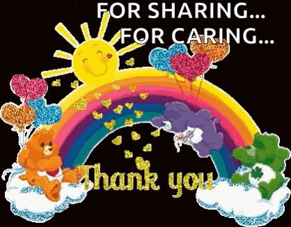 Thank You Care Bears GIF