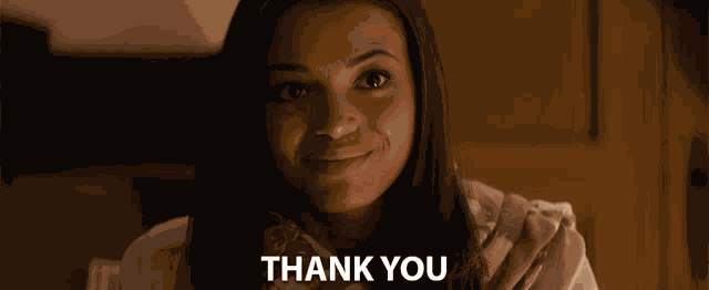 Thank You Ella Balinska GIF
