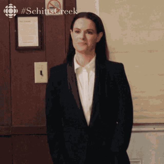 Thank You Emily Hampshire GIF