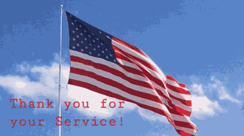 Thank You For Your Service Military Service Thank You GIF