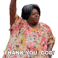 Thank You God Ella Payne Sticker
