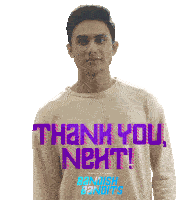 Thank You Next Bandish Bandits Sticker