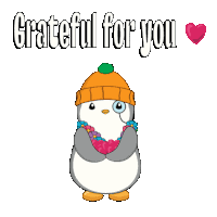 Thank You Penguin Sticker