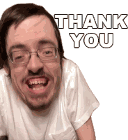 Thank You Ricky Berwick Sticker