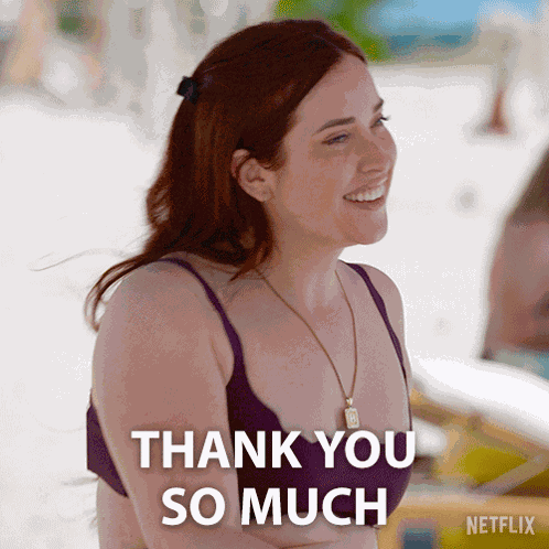 Thank You So Much Haley GIF
