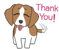 Thank You Thanks Sticker