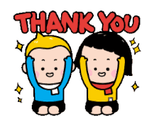 Thank You Thanks Sticker