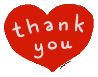 Thank You Thanks Sticker