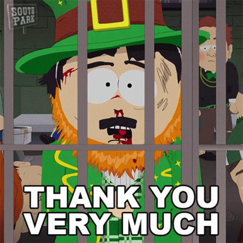 Thank You Very Much Randy Marsh GIF