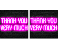 Thank You Very Much Thanks Sticker