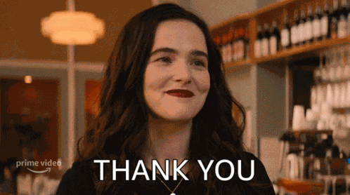 Thank You Zoey Deutch GIF