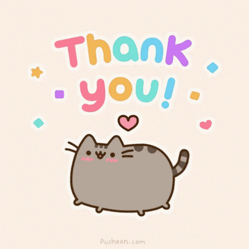Thanks Bro Pusheen GIF