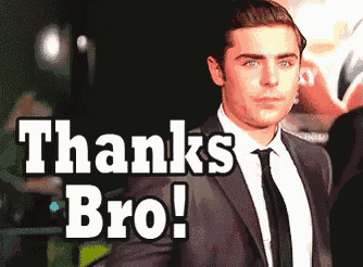 Thanks Bro GIF