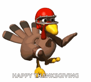 Thanksgiving Football GIF