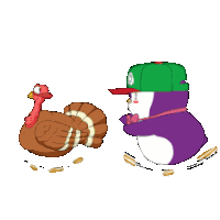 Thanksgiving Turkey Sticker