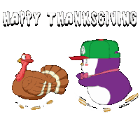 Thanksgiving Turkey Sticker
