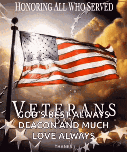 Thankyouforyourservice Happyveteransday GIF