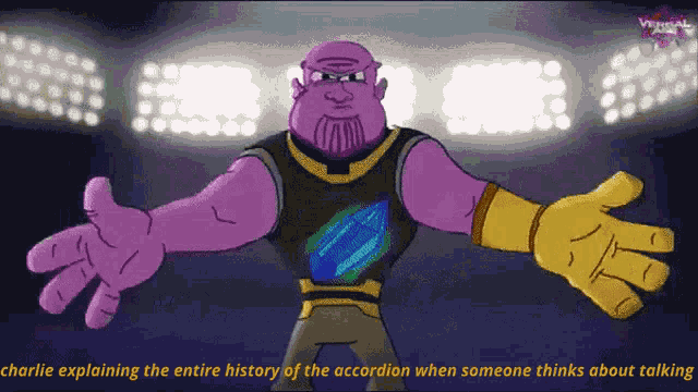 Thanos Beat Box GIF