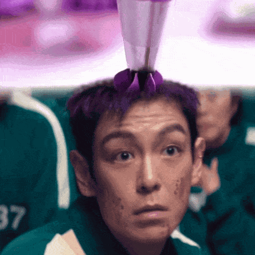 Thanos Squid Game Choi Subong GIF