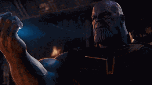 Thanos Tesseract GIF