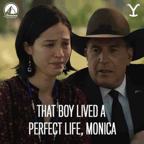 That Boy Lived A Perfect Life Monica John Dutton GIF