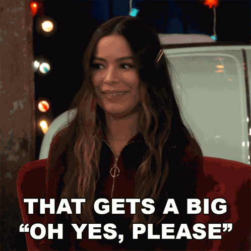 That Gets A Big Oh Yes Please Carly Shay GIF