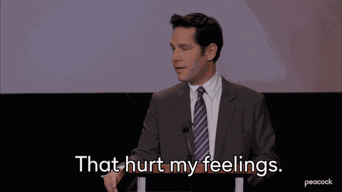That Hurt My Feelings Bobby Newport GIF
