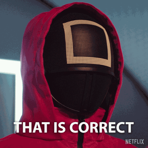 That Is Correct Squid Game Season 2 GIF