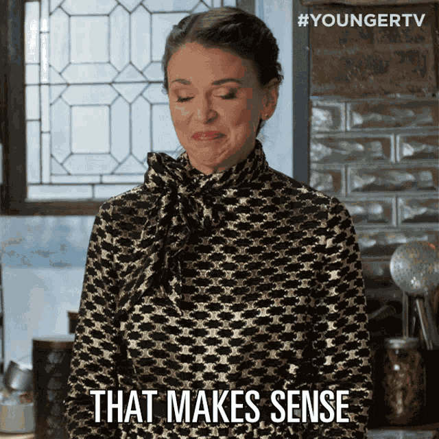 That Makes Sense Liza Miller GIF