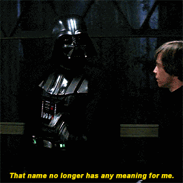 That Name No Longer Has Any Meaning To Me Anakin GIF