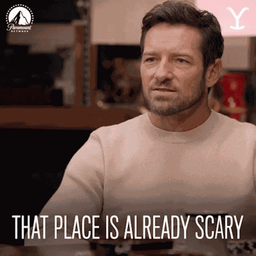 That Place Is Already Scary Ryan GIF