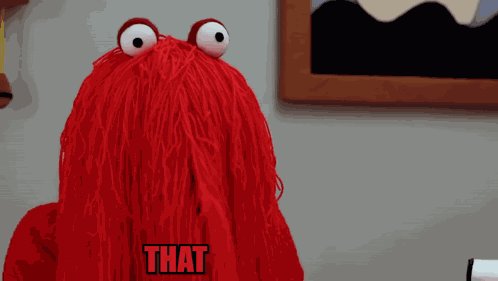 That Sounds Really Boring Red Guy GIF