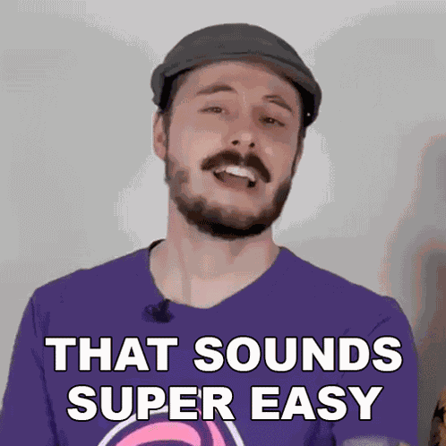 That Sounds Super Easy Liam Scott Edwards GIF