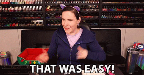That Was Easy It Was Easy GIF