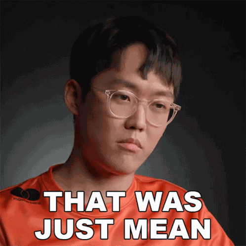 That Was Just Mean Nightfall GIF