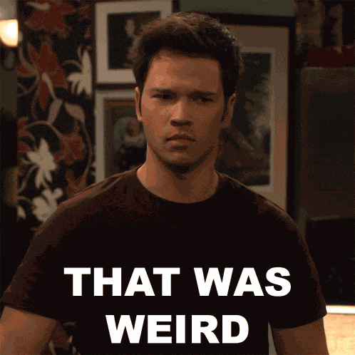 That Was Weird Freddie Benson GIF