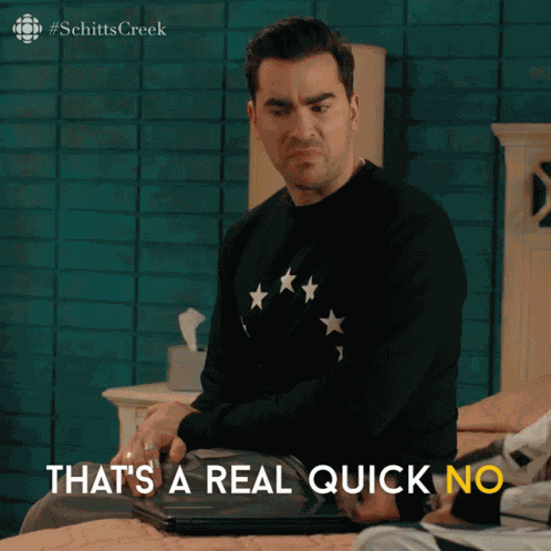 Thats A Real Quick No David GIF