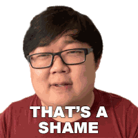 Thats A Shame Sungwon Cho Sticker