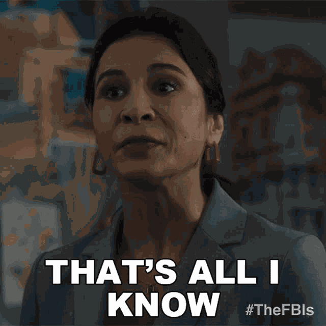 Thats All I Know Zara Abbas GIF