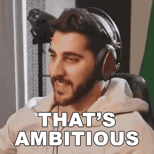 Thats Ambitious Rudy Ayoub GIF