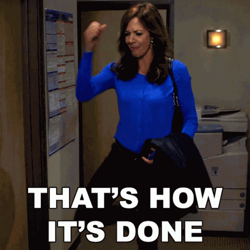 Thats How Its Done Allison Janney GIF